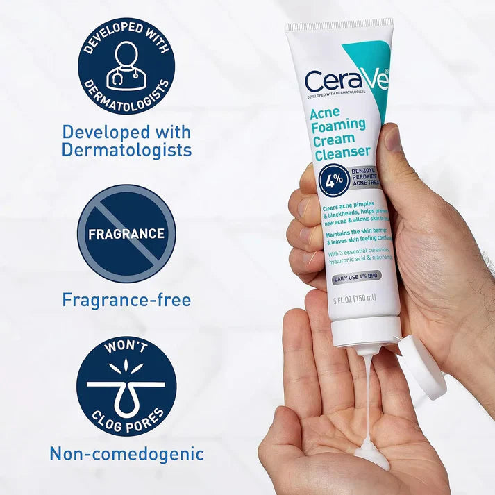 CeraVe 4-in-1 Skincare Kit – Cleanser, Serum, Sunblock & Night Cream Smart Skin-Care Kit