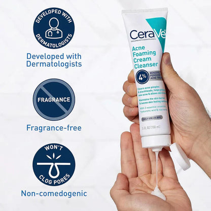 CeraVe 4-in-1 Skincare Kit – Cleanser, Serum, Sunblock & Night Cream Smart Skin-Care Kit