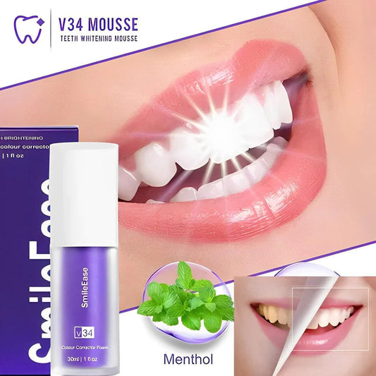 Hismile v34 Color Corrector Serum | HIGH QUALITY | Instant Teeth Brightening Solution | 30ml Smart Teeth Brightener